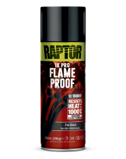 RAPTOR FLAME PROFF 1K - LAKIER DO KOLEKTORÓW WYDECHOWYCH BLACK MATT